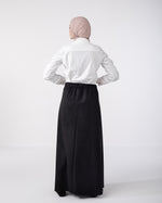 Suede Skirt Black
