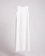 Basic Sleeveless Dress White