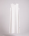 Basic Sleeveless Dress White CODE 1