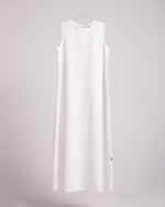 Basic Sleeveless Dress White CODE 1
